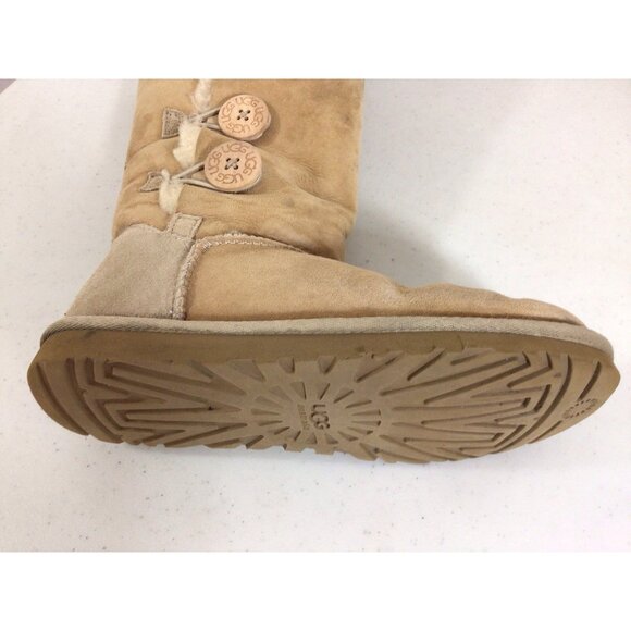 UGG Bailey Button Tall Boots Womens 6 - Picture 7 of 7